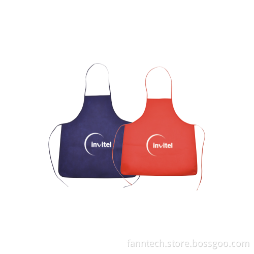 Non-woven Apron with Ties & Waist Custom Logo for Promotional Gift Use Giveaways Gadgets for Events
